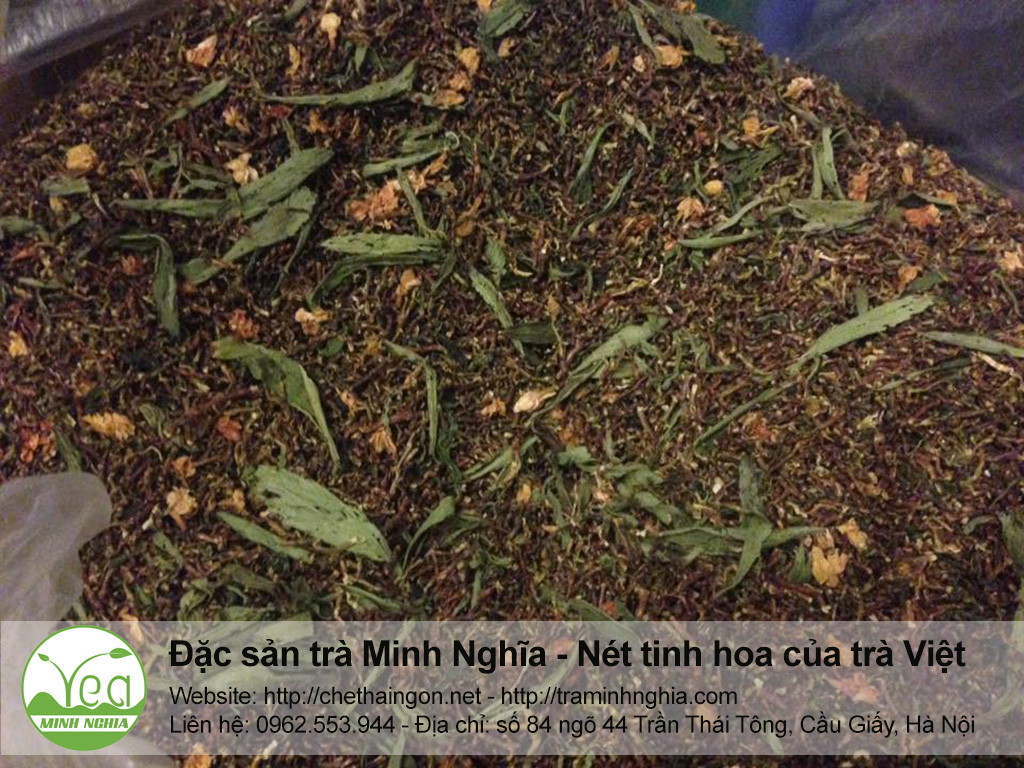 Các thành phần trong trà sơn mật hồng sâm