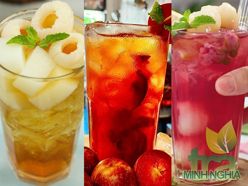 hướng dẫn 3 cách làm hồng trà vải