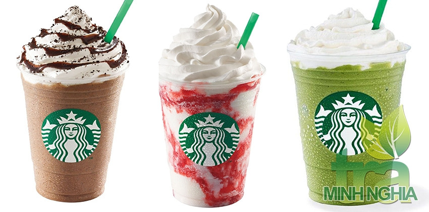 hướng dẫn làm Frappuccino Cherry Blossom chuẩn vị Starbucks