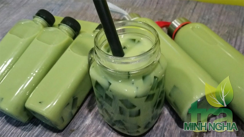 Hướng dẫn pha trà sữa Thái xanh