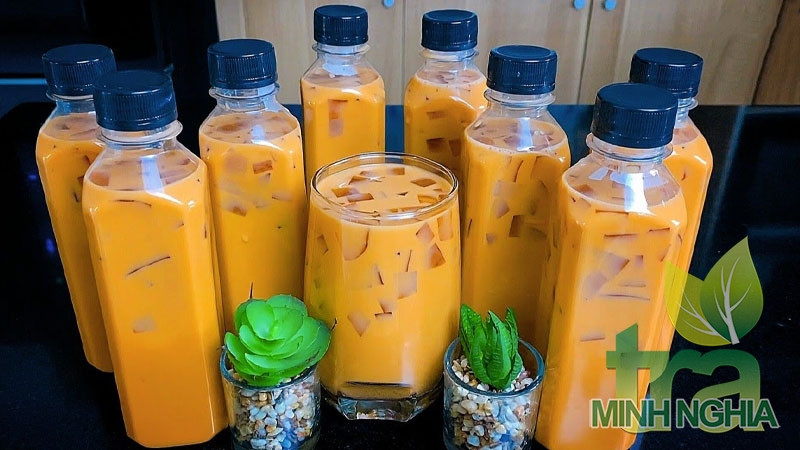 Hướng dẫn pha trà sữa Thái đỏ