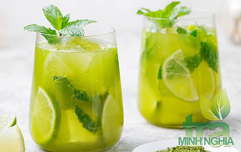 Hướng dẫn cách pha đồ uống trà xanh dễ dàng