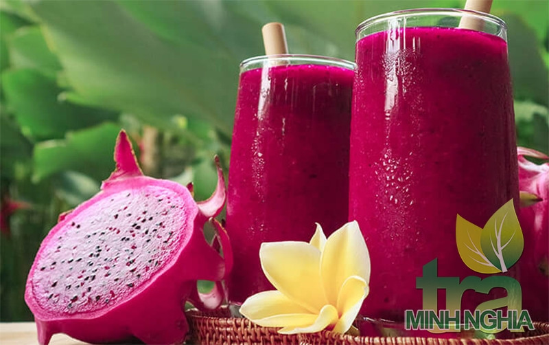 hướng dẫn làm sinh tố thanh long xoài theo công thức starbucks