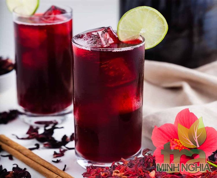 hướng dẫn pha nước chanh dam bụt trong lành tinh khiết
