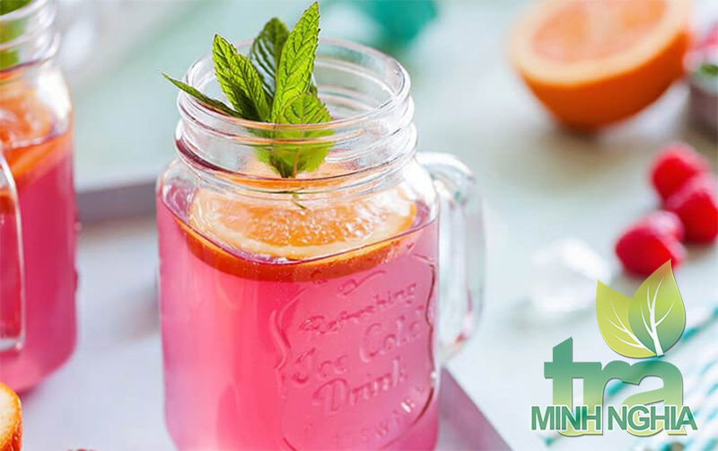 hướng dẫn pha nước chanh ổi đá trà trắng