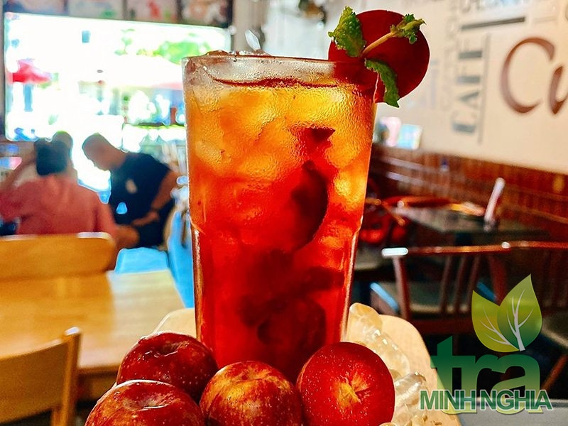 hướng dẫn làm trà mận vải