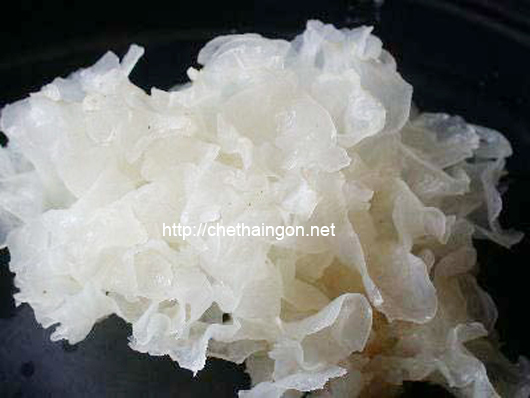 Bài thuốc nhuận phế, dưỡng vị từ ngân nhĩ