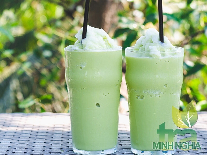 Pha chế Matcha Ice Blended chỉ với bột trà xanh
