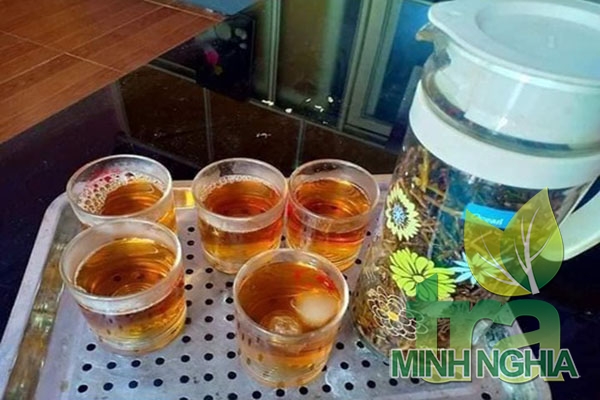 Hướng dẫn cách pha ấm trà Sơn Mật Hồng Sâm ngon