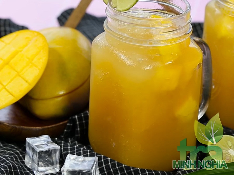 Cách pha trà xoài thơm ngon, mát lạnh sảng khoái