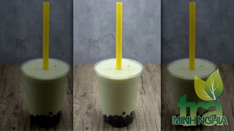 Trà sữa trân châu quả bơ