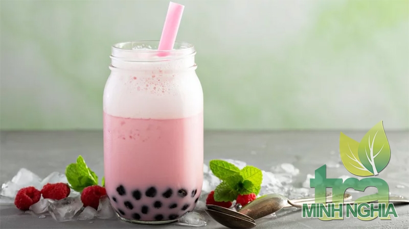 Trà sữa trân châu dâu tây