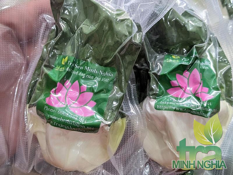 Tại sao phải đóng gói hút chân không trà ướp sen tươi? Bảo quản trà sen thế nào?