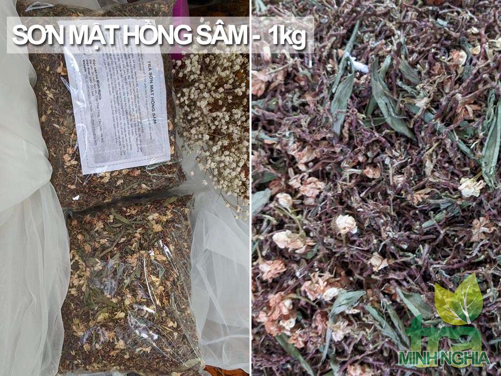 Trà Sơn Mật Hồng Sâm gói 1kg