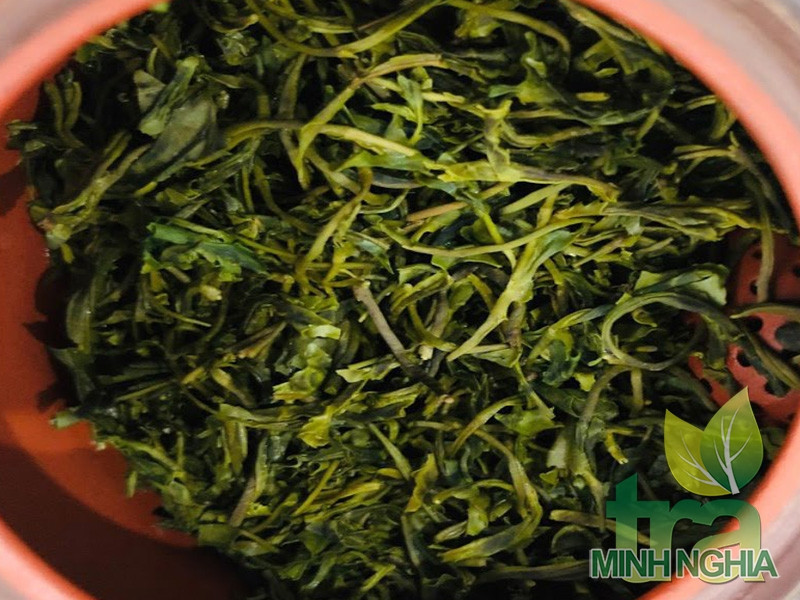 bã trà Tân Cương thượng hạng sau khi pha