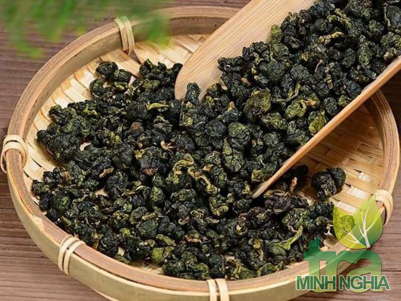 Trà Ô Long có hình thù dạng hạt