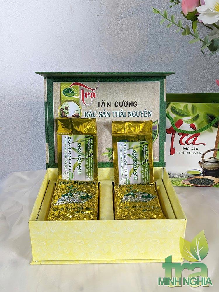 Trà tôm nõn đóng gói 100g