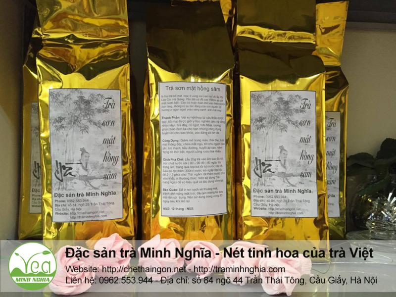 Trà Sơn Mật Hồng Sâm Thượng Hạng gói 200g