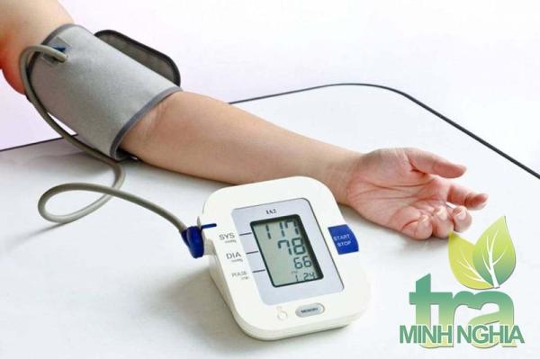 uống trà sơn mật hồng sâm giúp ổn đinh huyết áp