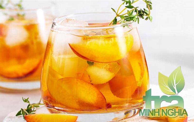 Hướng dẫn pha chế nước giải khát đào đá giải nhiệt ngày hè oi bức.