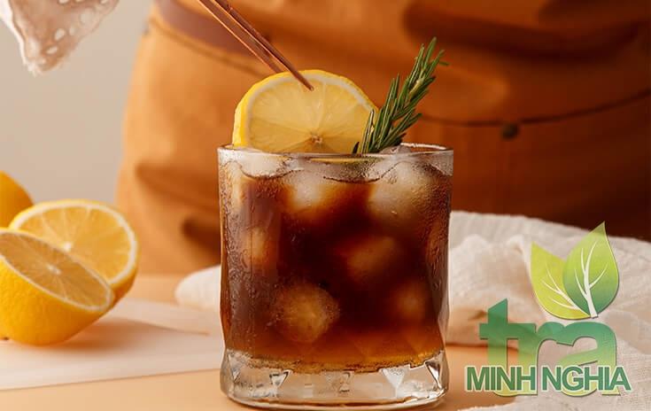 Công thức pha chế cà phê chanh đá