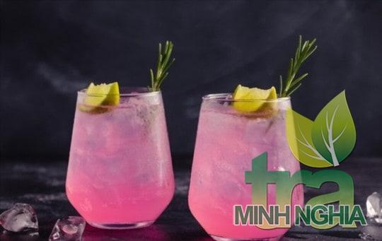 một số phương pháp pha chế nước chanh hồng
