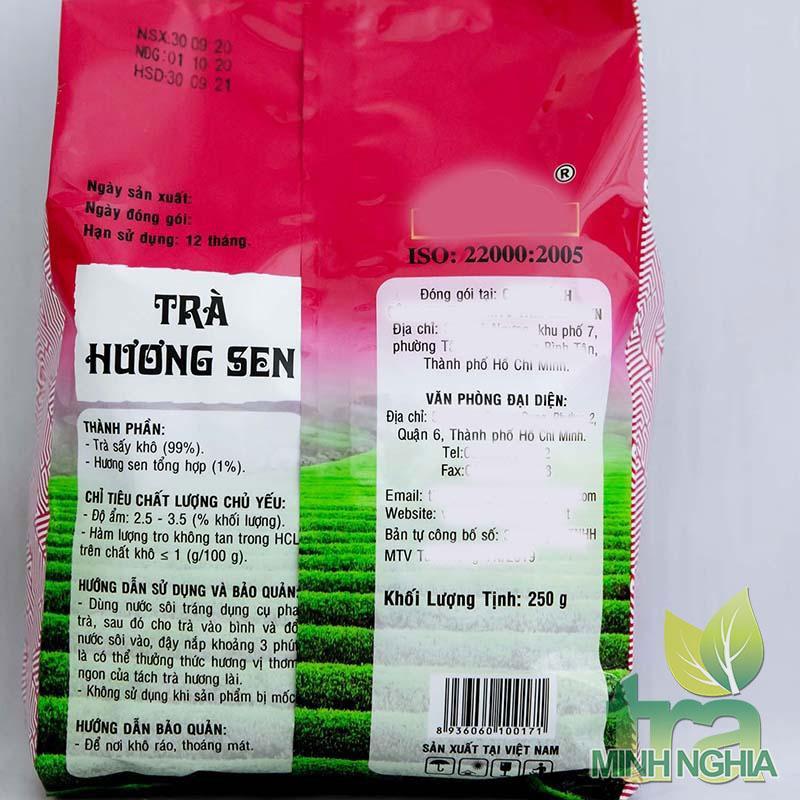 Hình ảnh trà hương sen nhân tạo