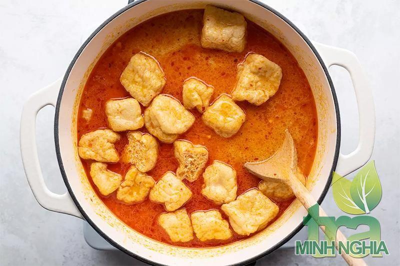 hướng dẫn làm món bún Laksa bước 7