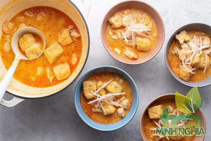 hướng dẫn làm món bún Laksa bước 10