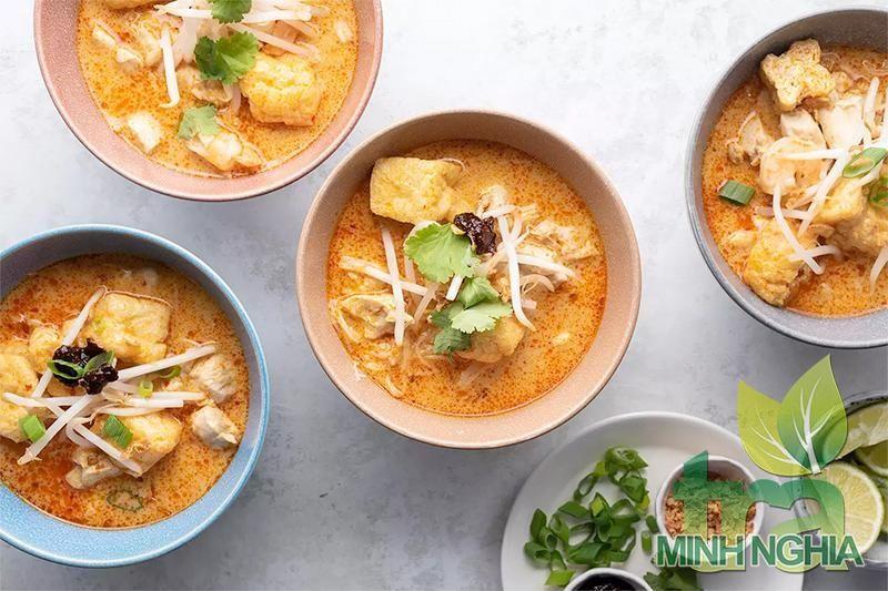hướng dẫn làm món bún Laksa bước 11