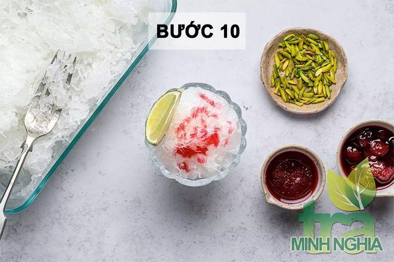 Hướng dẫn làm món tráng miệng Faloodeh bước 10