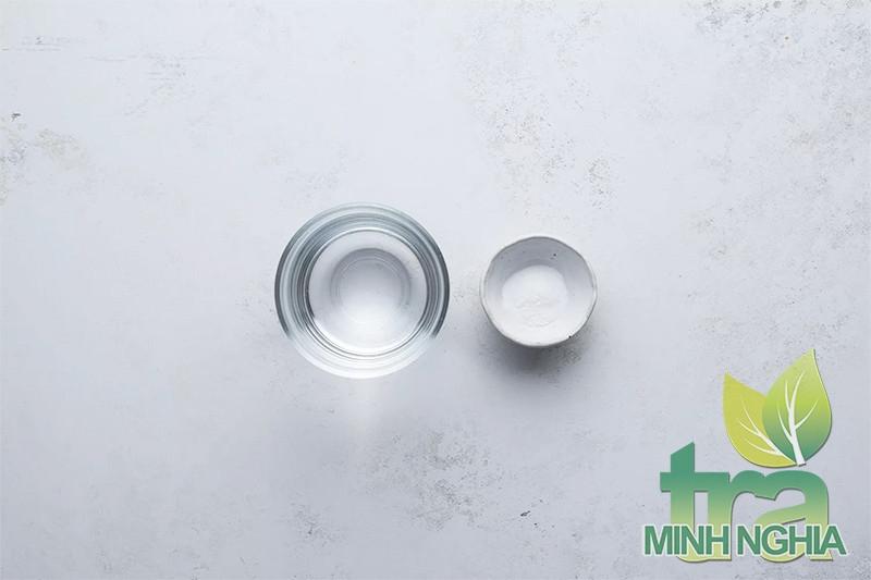 làm nước thay thế nước tro tàu bước 1