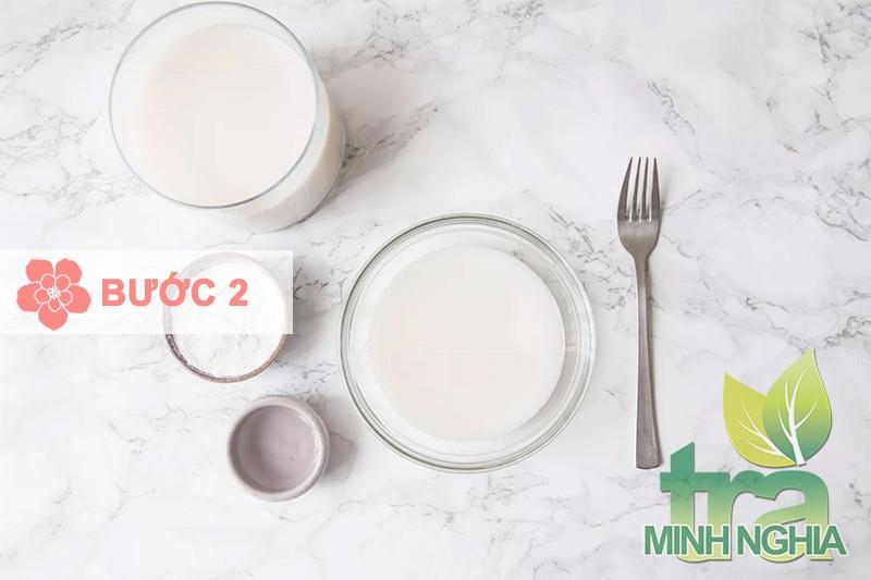 Hướng dẫn làm pudding sữa bước 2
