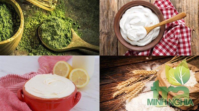 Nguyên liệu để làm bán Tiramisu trà xanh