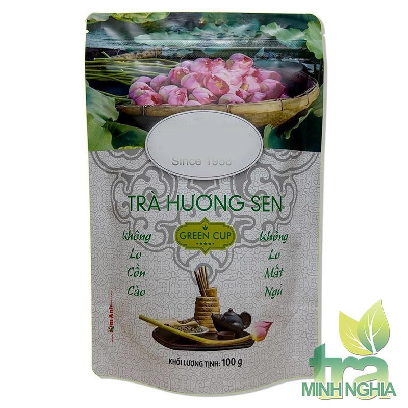 Hình ảnh trà hương sen nhân tạo