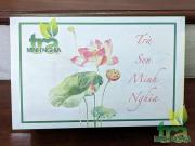 hộp trà sen Tây Hồ Minh Nghĩa 10 bông