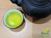 Trà tôm nõn có màu nước vàng cốm