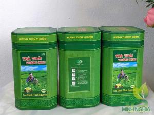 Hộp đựng chè giấy kraft hình trụ