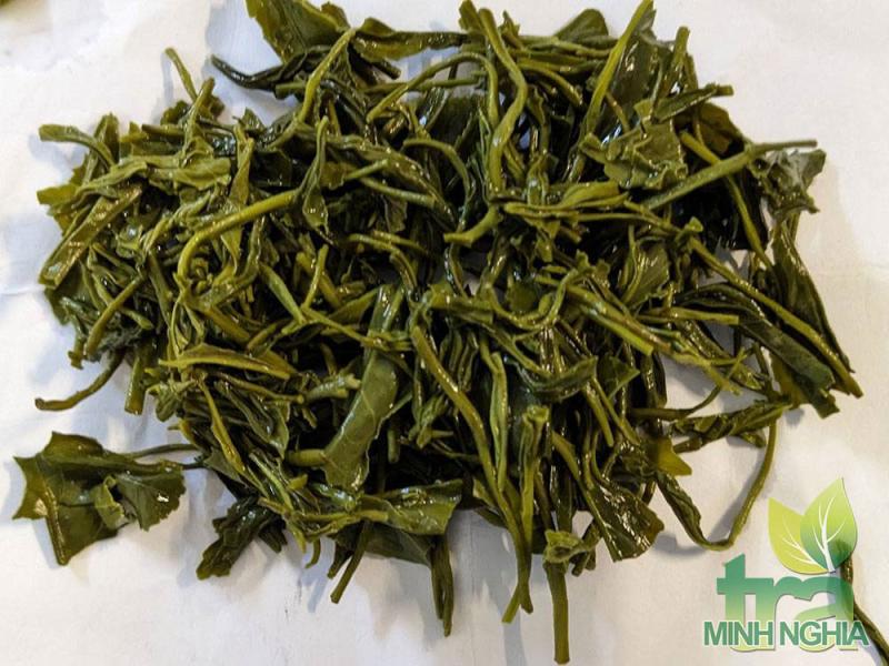bã trà Tân Cương thượng hạng sau khi pha