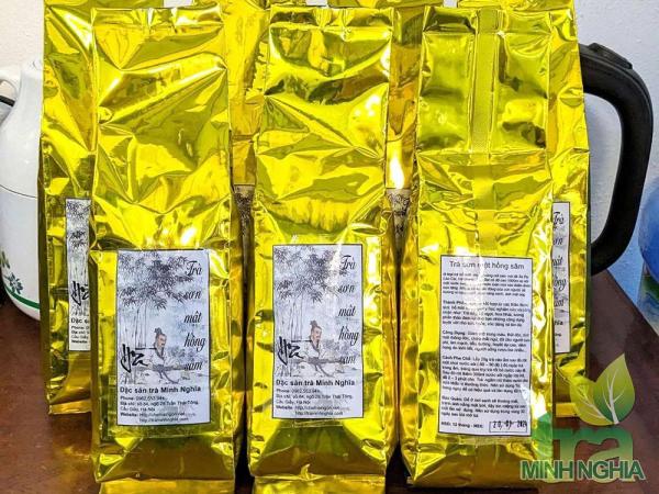 Trà sơn mật hồng sâm thượng hạng túi 200g