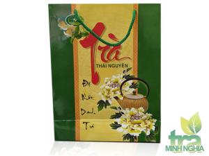Túi xách giấy đựng trà loại 1kg Túi xách giấy đựng trà loại 1kg